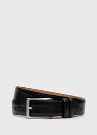 Paul Stuart Matte Alligator Belt, thumbnail 1