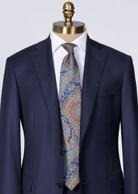 Paul Stuart Silk English Paisley Print Tie, thumbnail 2