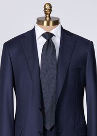 Paul Stuart Woven Silk Micro Pattern Tie, thumbnail 2