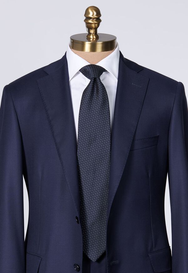 Paul Stuart Woven Silk Micro Pattern Tie, image 2