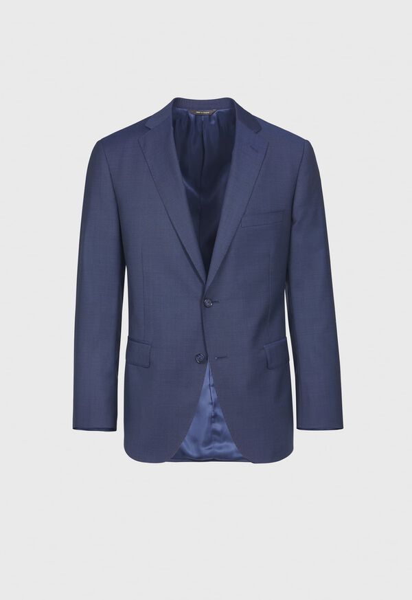 Paul Stuart Navy Wool Pindot Suit, image 3