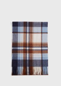 Paul Stuart Cashmere Plaid Scarf, thumbnail 2