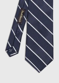 Paul Stuart Stripe Satin Tie, thumbnail 1