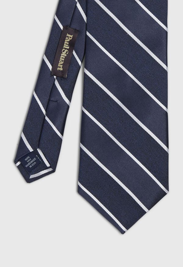Paul Stuart Stripe Satin Tie, image 1