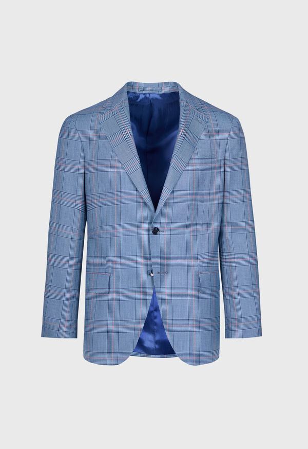 Paul Stuart Summer Cashmere Plaid Jacket, image 1