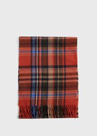 Paul Stuart Plaid Cashmere Scarf, thumbnail 2