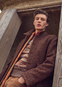 Paul Stuart Shetland Wool Fair Isle Sweater, thumbnail 2