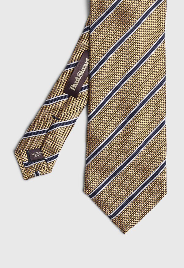 Paul Stuart Textured Stripe Tie, image 1