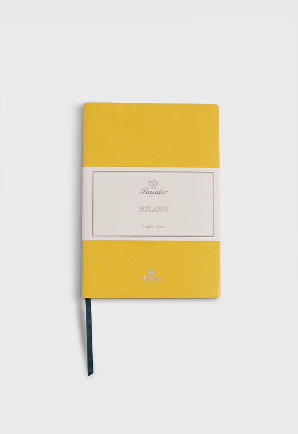 Paul Stuart Pineider Milano Medium Leather Notebook, image 1