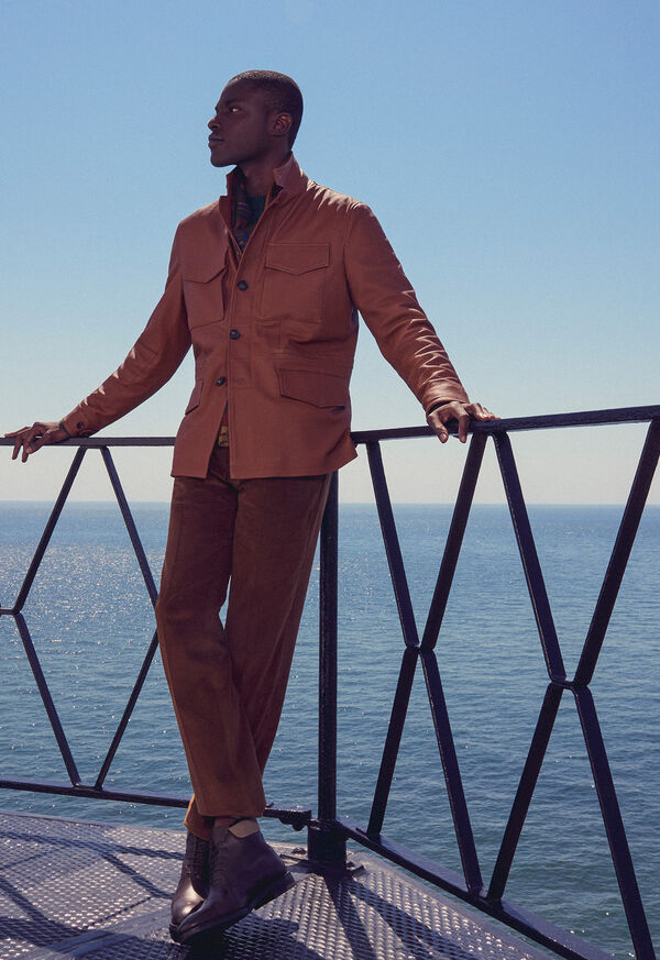 Paul Stuart Cotton Corduroy Newton Pant, image 2