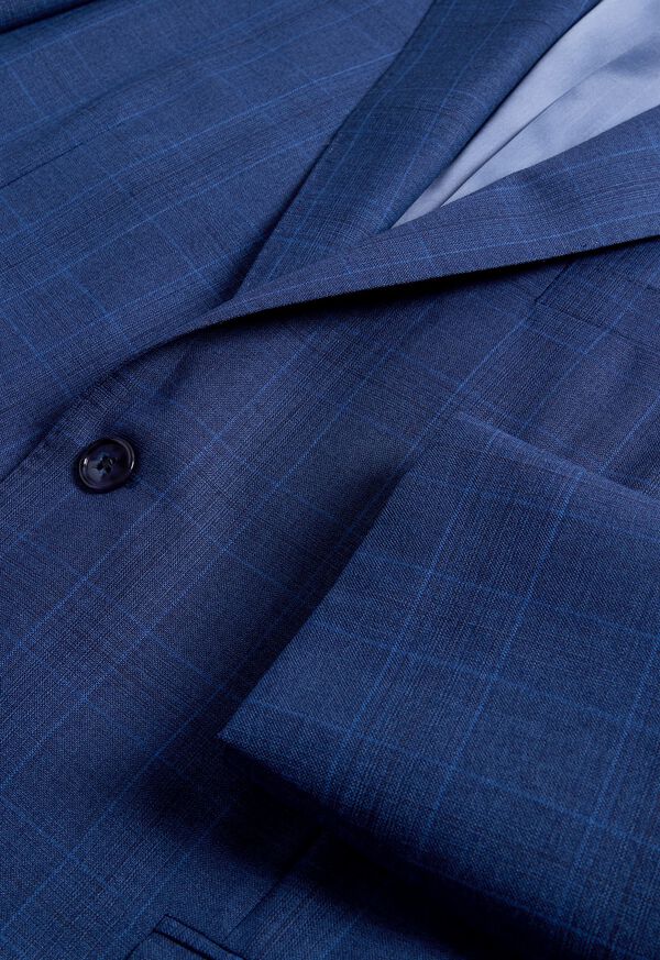 Paul Stuart Wool Plaid Suit, image 3