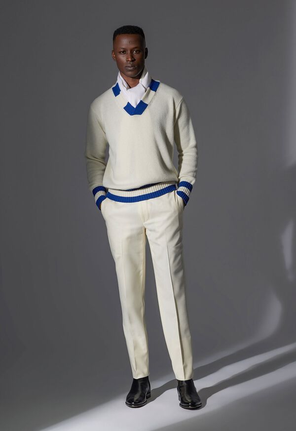 Paul Stuart Cashmere Cricket Sweater, image 2