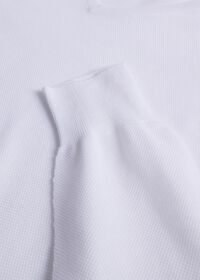 Paul Stuart Cotton Piqué V-Neck Sweater, thumbnail 2