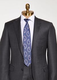 Paul Stuart Light Blue Large Teardrop Tie, thumbnail 2