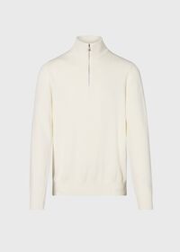 Paul Stuart Quarter Zip Sweater, thumbnail 1