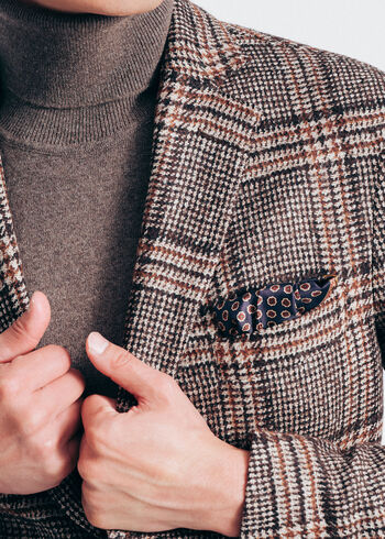 Paul Stuart Silk Medallion Paisley Pocket Square