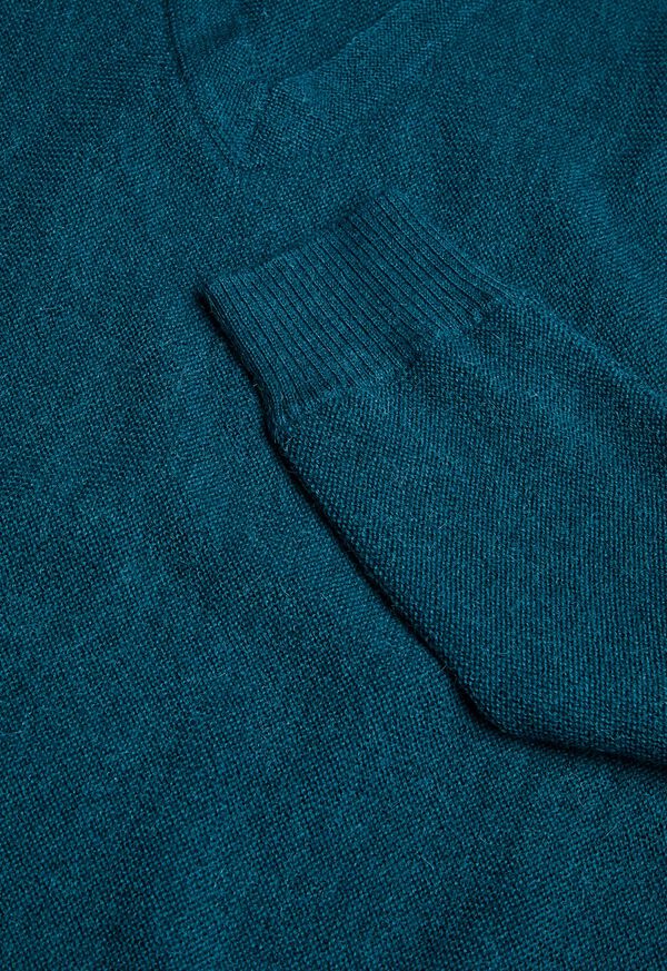 Paul Stuart Classic Alpaca Links V-Neck Sweater, image 21