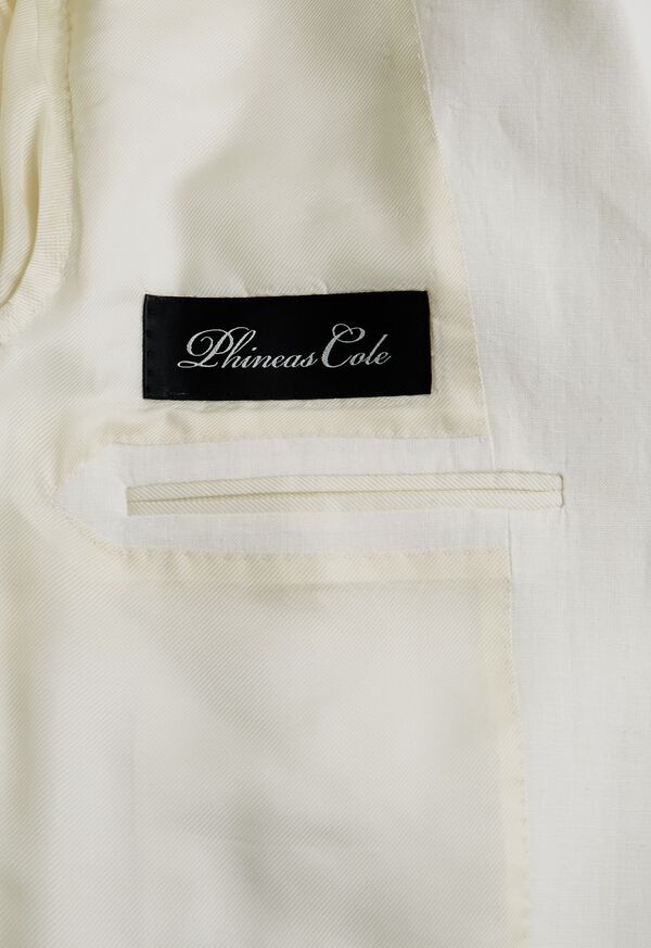 Paul Stuart Linen Double Breasted Dinner Jacket, image 5