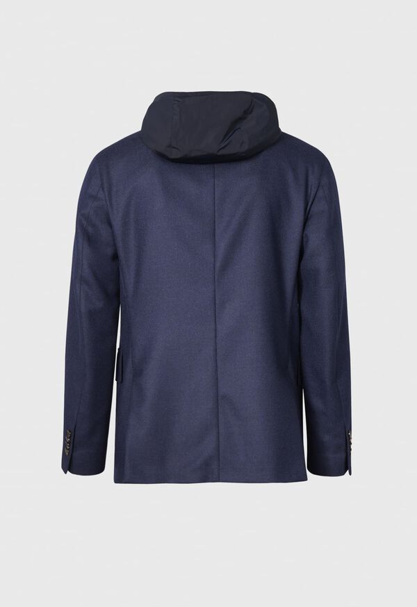 Paul Stuart Wool and Cashmere Hooded Jacket, image 2