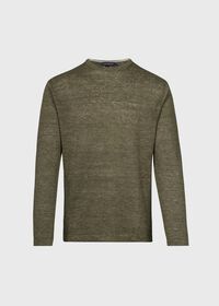 Paul Stuart Linen Crewneck Sweater, thumbnail 1