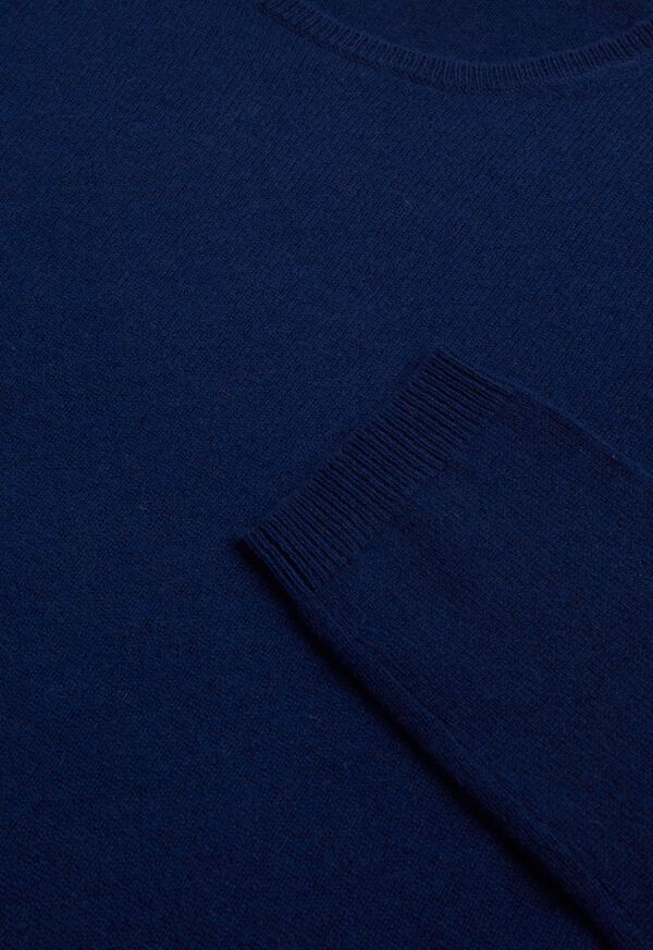 Paul Stuart Classic Single Ply Cashmere Crewneck Sweater, image 2