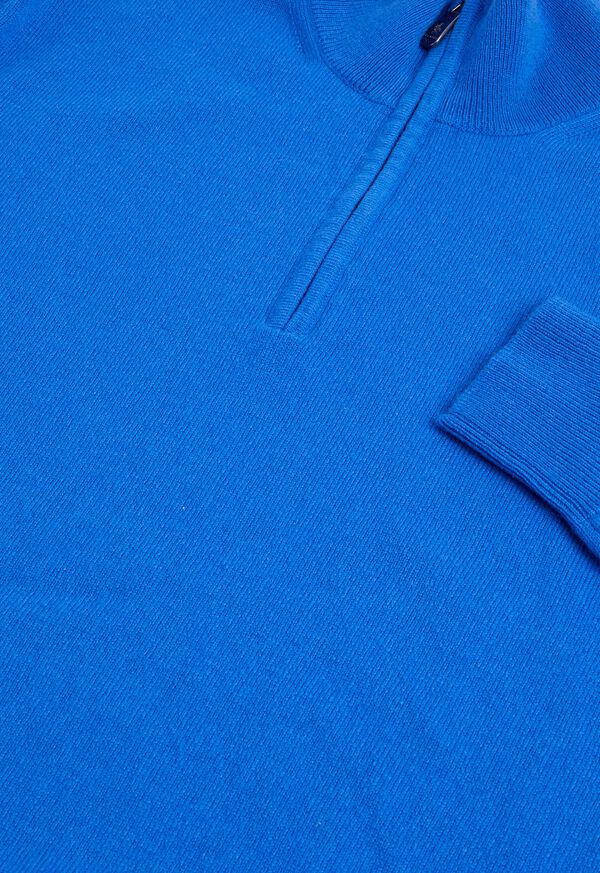 Paul Stuart Cashmere 1/4 Zip Sweater, image 2