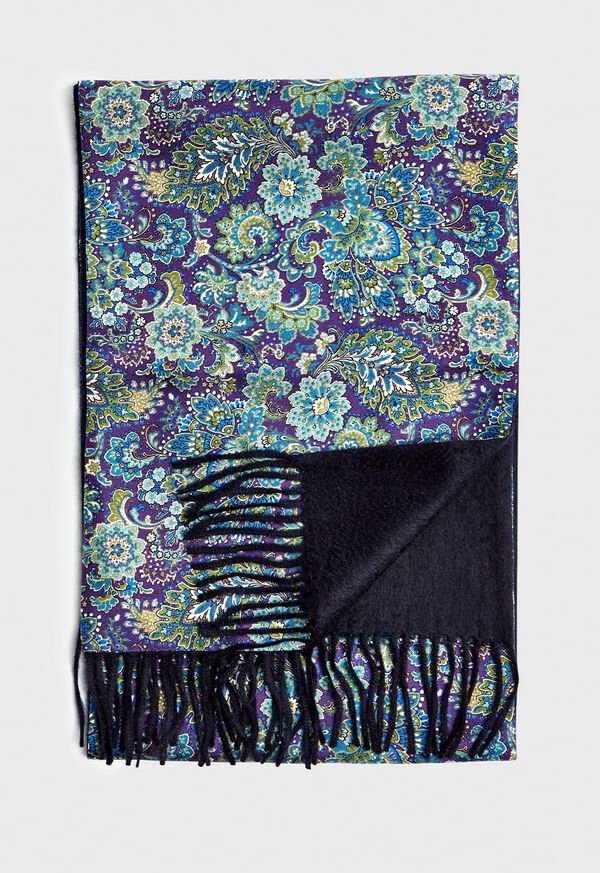 Paul Stuart Reversible Floral Scarf, image 2