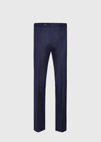 Paul Stuart Super 120s Navy Flannel Trouser, thumbnail 1