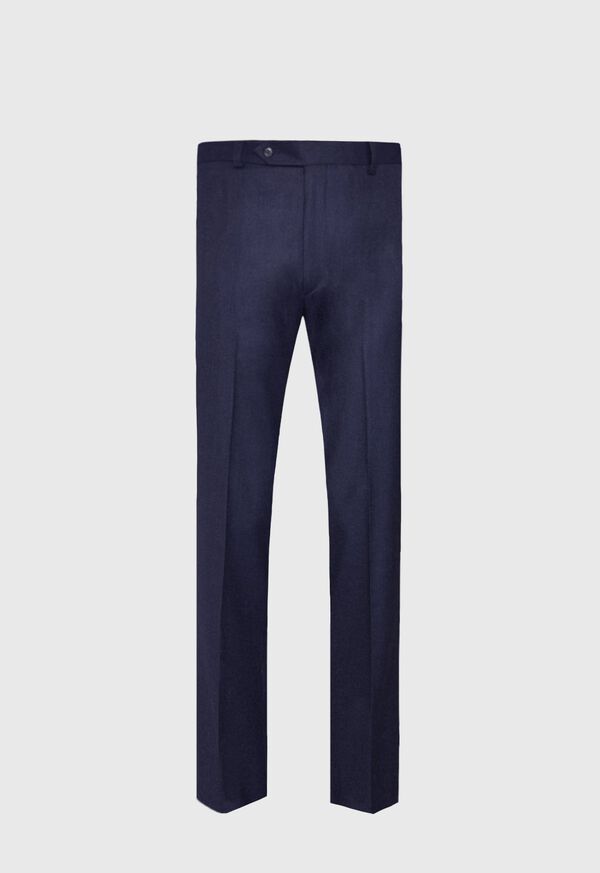 Paul Stuart Super 120s Navy Flannel Trouser, image 1