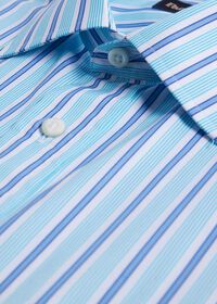 Paul Stuart Variegated Stripe Dress Shirt, thumbnail 3