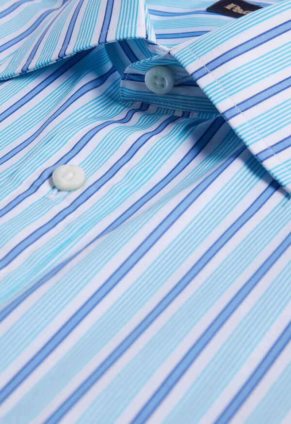 Paul Stuart Variegated Stripe Dress Shirt, image 3