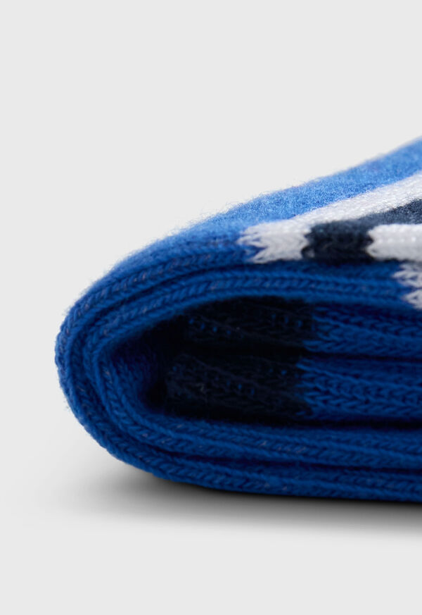 Paul Stuart Colorblock and Stripe Crew Sock, image 2