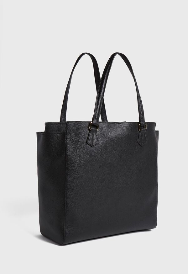 Paul Stuart Deerskin Leather Tote, image 2