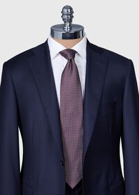 Paul Stuart Woven Silk Micro Jacquard Tie, thumbnail 2