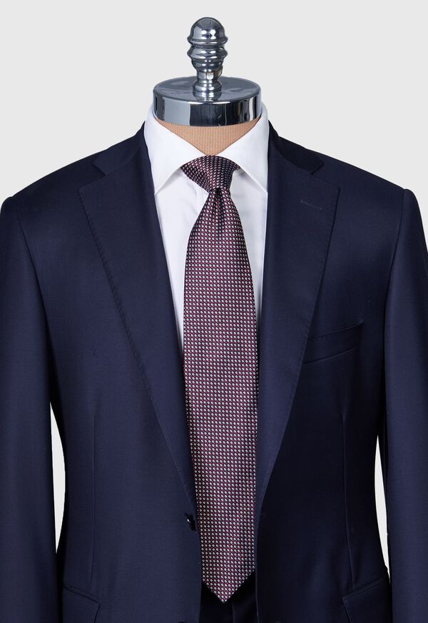 Paul Stuart Woven Silk Micro Jacquard Tie, image 2