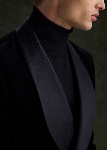 Paul Stuart Silk&nbsp;& Cashmere Turtleneck