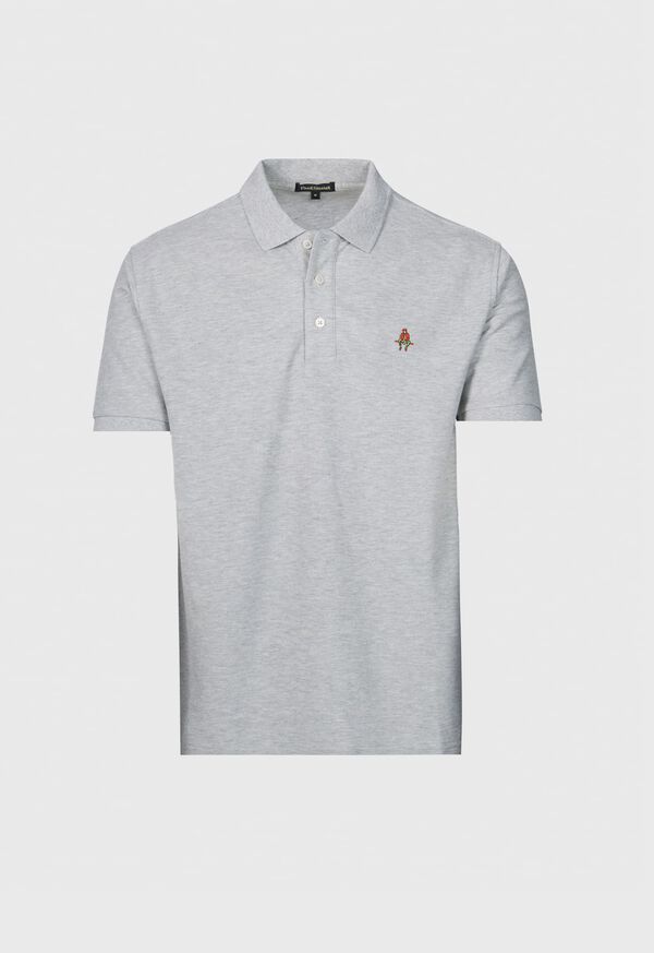 Paul Stuart Cotton Piqu&eacute; Logo Polo, image 1