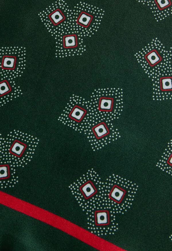 Paul Stuart Geometric Dot Pocket Square, image 3