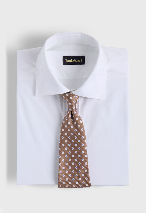 Paul Stuart Printed Silk Circle Tie, image 2