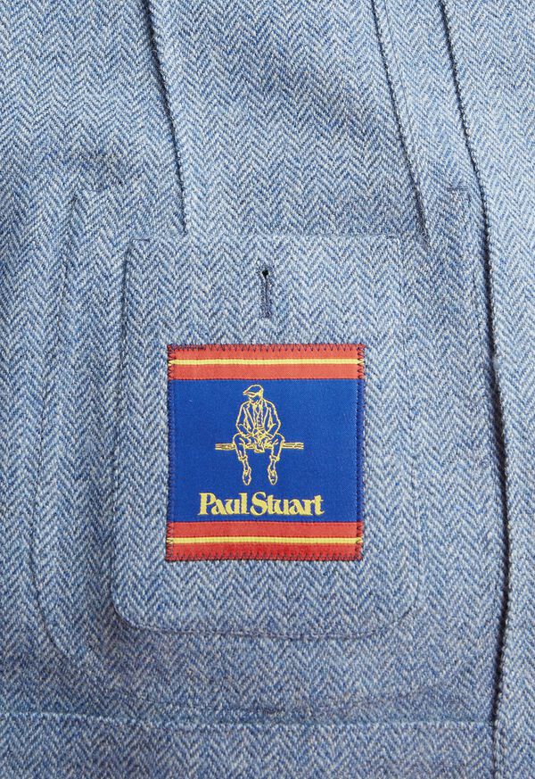 Paul Stuart Shetland Wool Herringbone Jacket, image 4