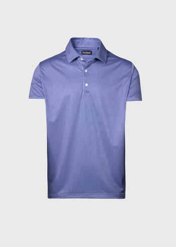 Paul Stuart Ultra Soft Deco Dot Performance Polo