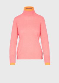 Paul Stuart Turtleneck with Contrast Tipping, thumbnail 1
