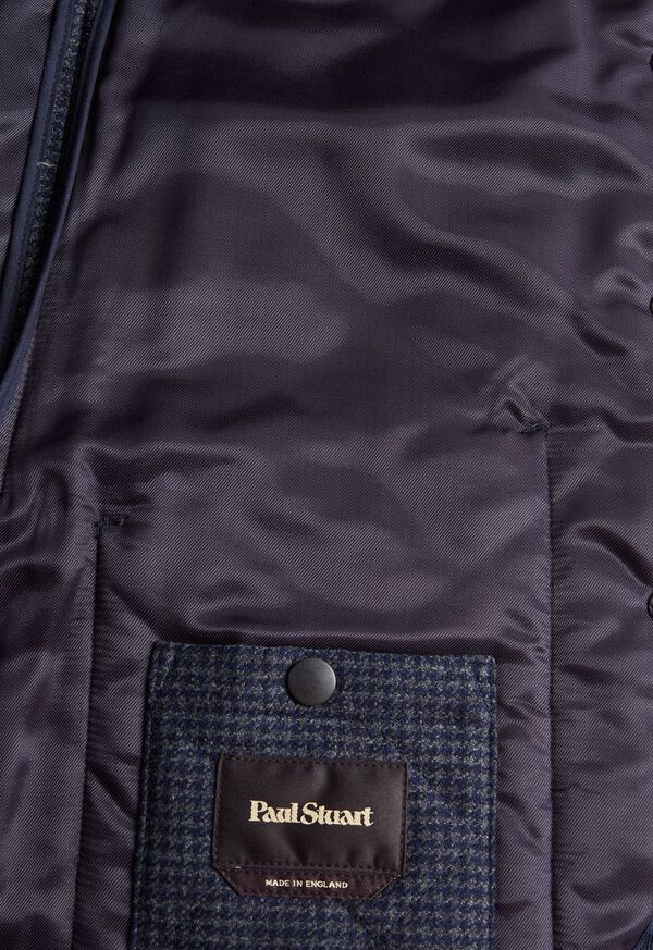 Paul Stuart Quilted Loden Barn Jacket with Corduroy Collar, image 4