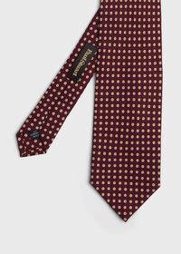 Paul Stuart Mini Stars on Chamois Colored Ground Tie, thumbnail 1