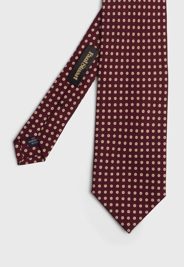 Paul Stuart Mini Stars on Chamois Colored Ground Tie, image 1