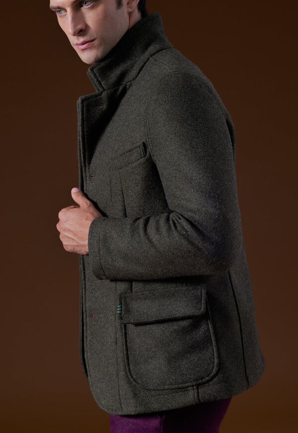 Paul Stuart Loden Vested Knit Jacket, image 4