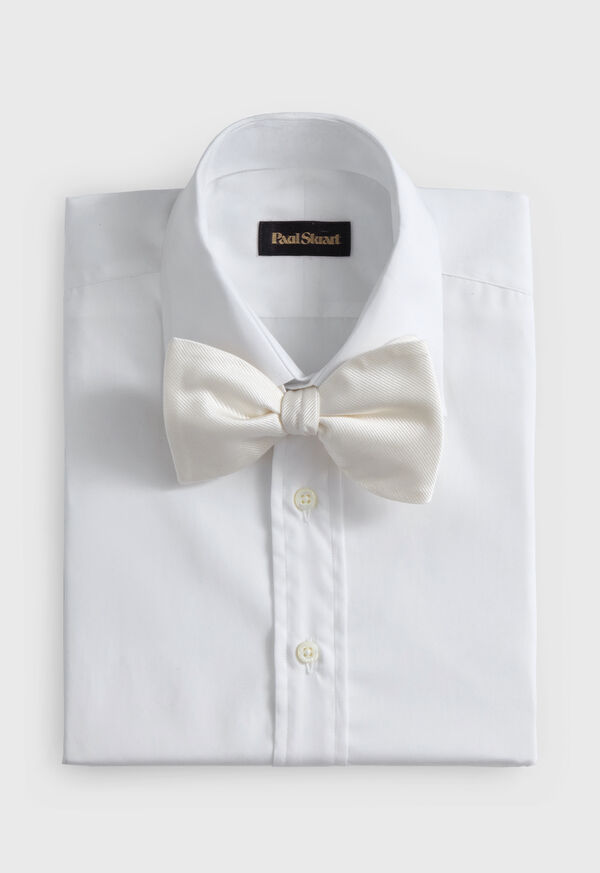 Paul Stuart Woven Silk Grosgrain Bow Tie, image 2