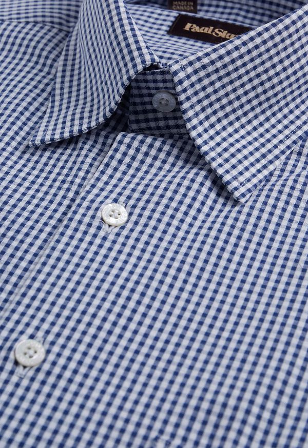 Paul Stuart Gingham Seersucker Sport Shirt, image 2