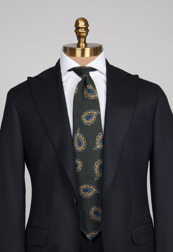 Paul Stuart Silk & Wool Tie, image 2