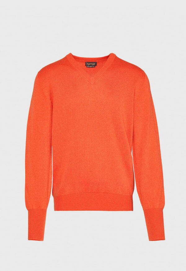 Paul Stuart Classic Cashmere V-Neck Sweater, image 41